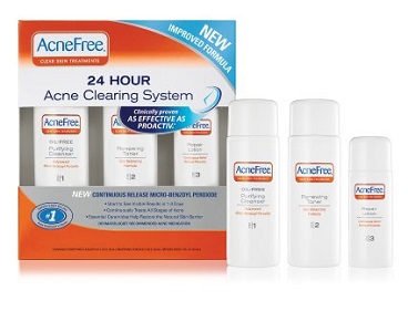 package of acnefree for acne