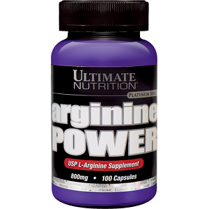 Ultimate Nutrition Arginine Power for Muscle Building & Cardiovascular Health
