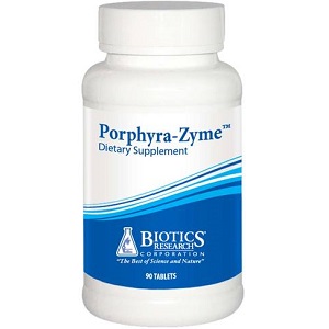 bottle of Biotics Research Porphyra-Zyme