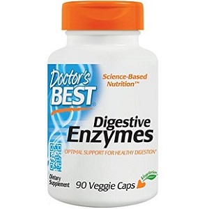 bottle of Doctor’s Best Digestive Enzymes