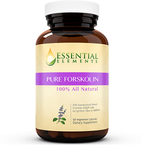 bottle of Essential Elements Forskolin