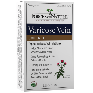 bottle of Forces Of Nature Varicose Vein Control