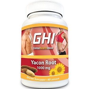 bottle of GHI Yacon Root