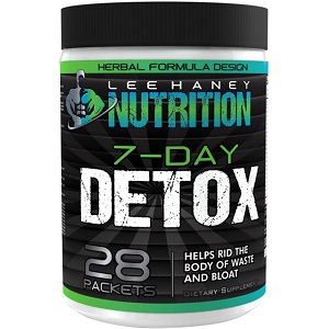 bottle of Lee Haney Nutrition Support Systemic Cleansing 7-Day Detox