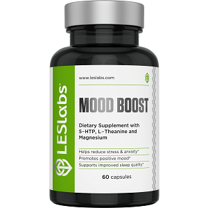 bottle of LES Labs Mood Boost