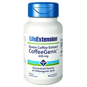 bottle of Life Extension CoffeeGenic Green Coffee Extract