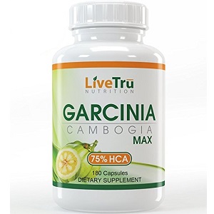 bottle of LiveTru Nutrition Garcinia Cambogia