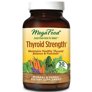 bottle of MegaFood Thyroid Strength
