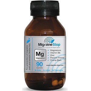 bottle of Migraine Stop