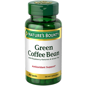 bottle of Nature's Bounty Green Coffee Bean