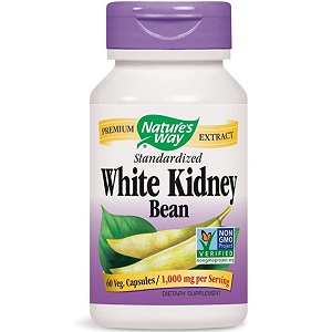 bottle of Nature's Way Premium Extract Standardized White Kidney Bean