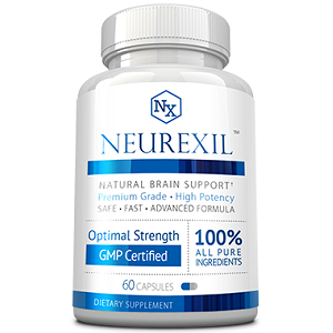 bottle of Neurexil Natural Brain Support