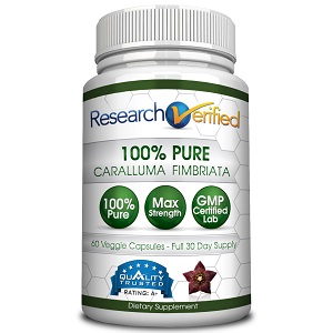 bottle of Reseach verified caralluma fimbriata