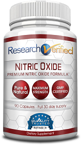 bottle of research verified nitric oxide