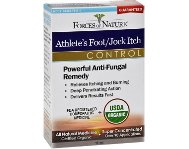 box of Forces of Nature Athlete’s Foot Jock Itch Control