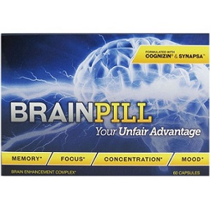 box of Leading Health Brain Pill