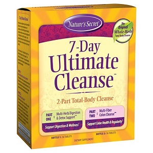 box of Nature’s Secret 7-Day Ultimate Cleanse