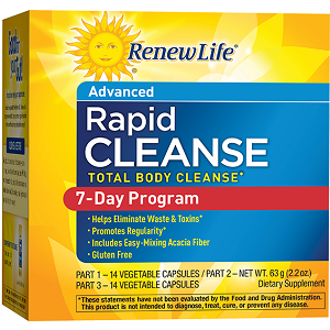 box of Renew Life Rapid Cleanse