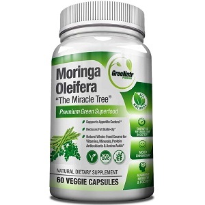 GreeNatr Premium Moringa Oleifera for Health & Well-Being