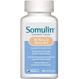 Somulin All Natural Sleep Aid for Insomnia